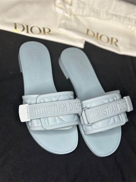 dior sanda|Dior beachwear sandals.